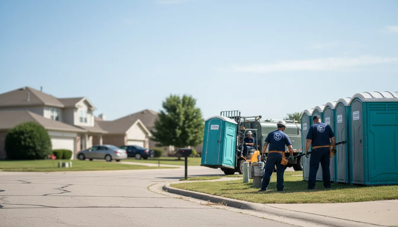 Porta Potty Rental in Ben Wheeler, TX near me